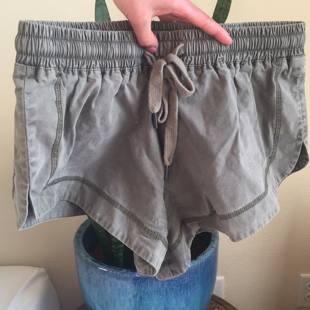 Rip curl army green shorts!